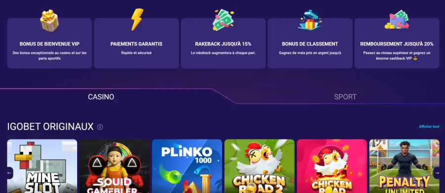 Igobet casino